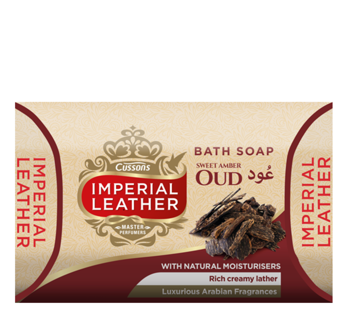 IMPERIAL LEATHER OUD SOAP 150G SWEET AMBER